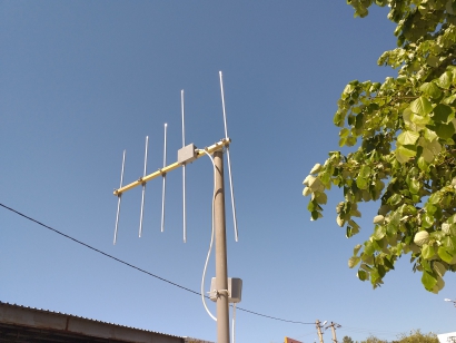 FEZA VHF 173..mhz.EZAN telsiz anten sistemleri