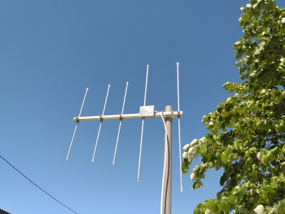 VHF173..mhz Cami merkezi anten sistemi